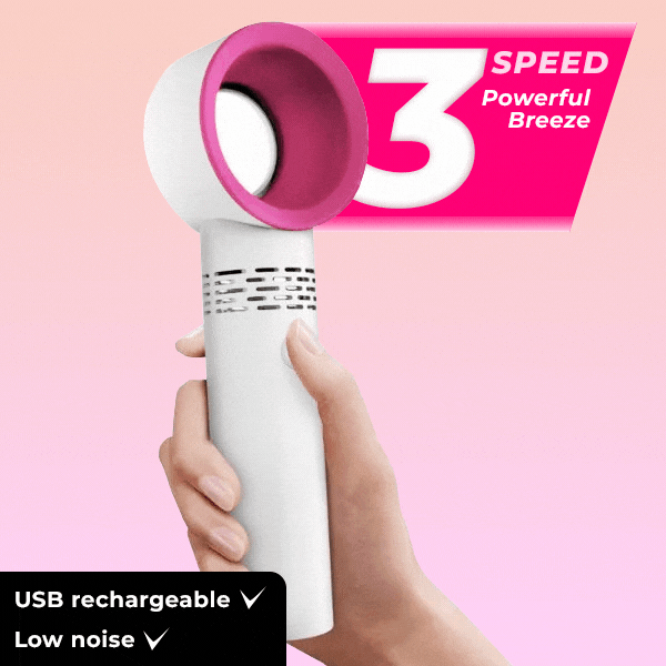 Ventilator USB, mini ventilator cu uscare rapidă cu lipici de rimel💄
